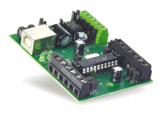 Expander pro čtečky WIEGAND, výstup RS232/USB